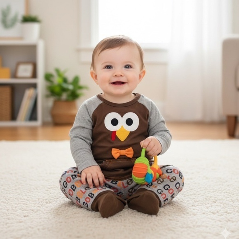 Koala Baby Boys 0 3 Months Halloween Thanksgiving Holiday Outfits Pants 0-3M